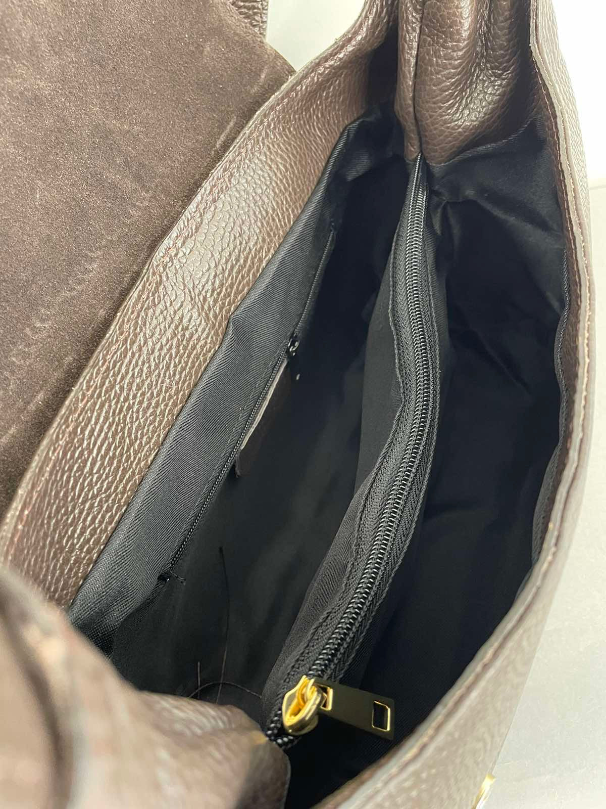 Natūralios odos moteriška rankinė