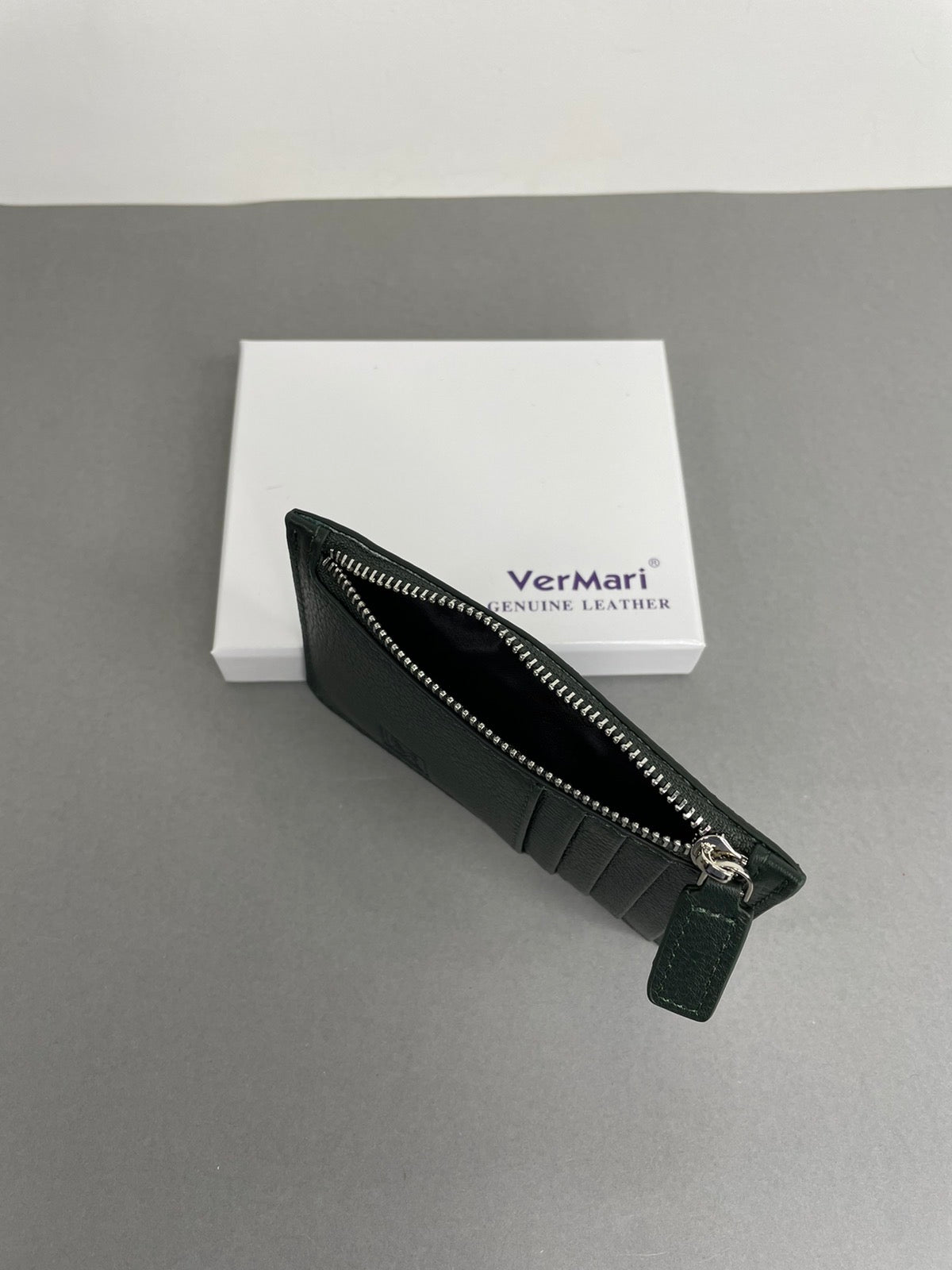 Natūralios odos VerMari kortelių dėklas