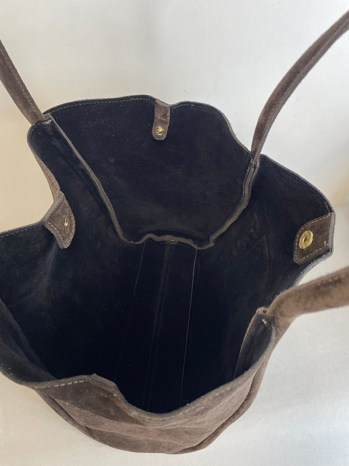 Stilinga ruda zomšinė rankinė