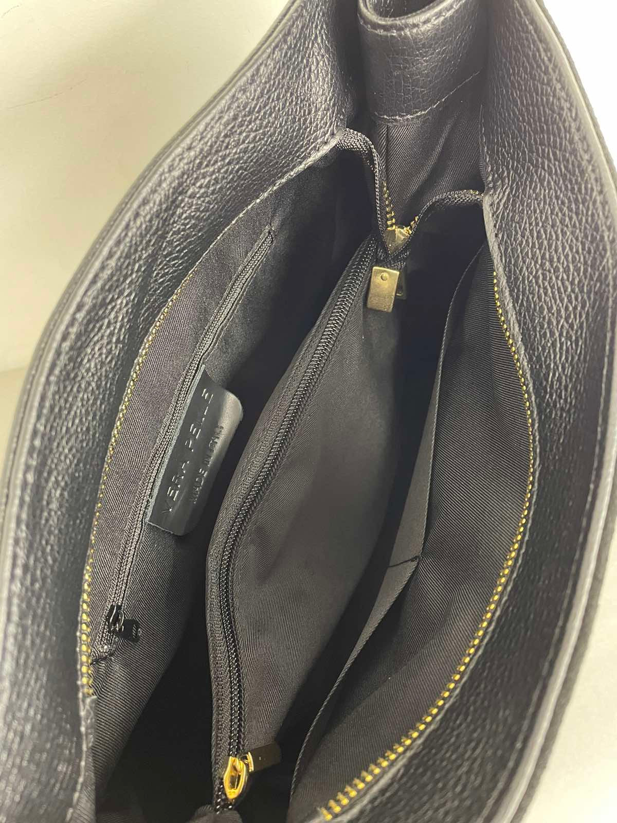 Vezze natūralios odos rankinė