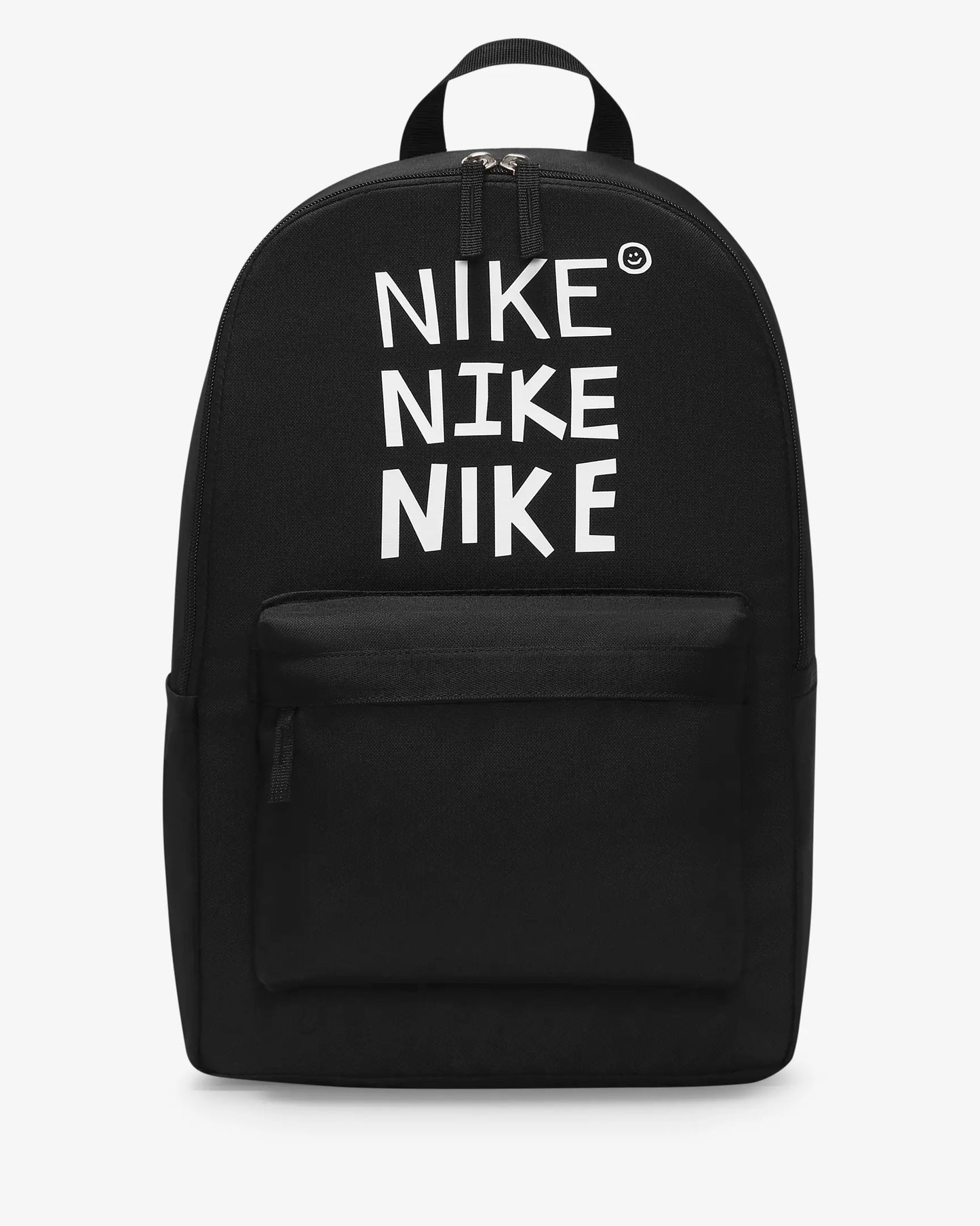 Juodos spalvos Nike kuprinė su užrašais