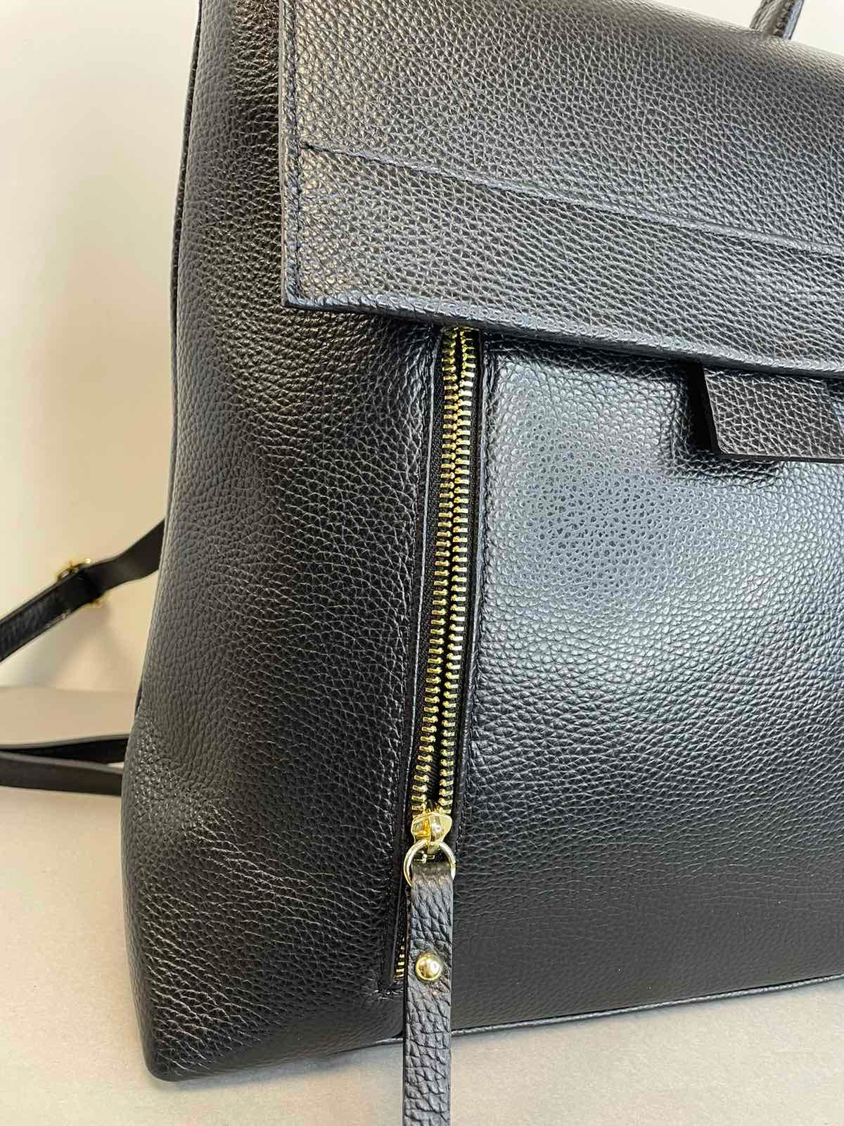 Moteriška natūralios odos kuprinė