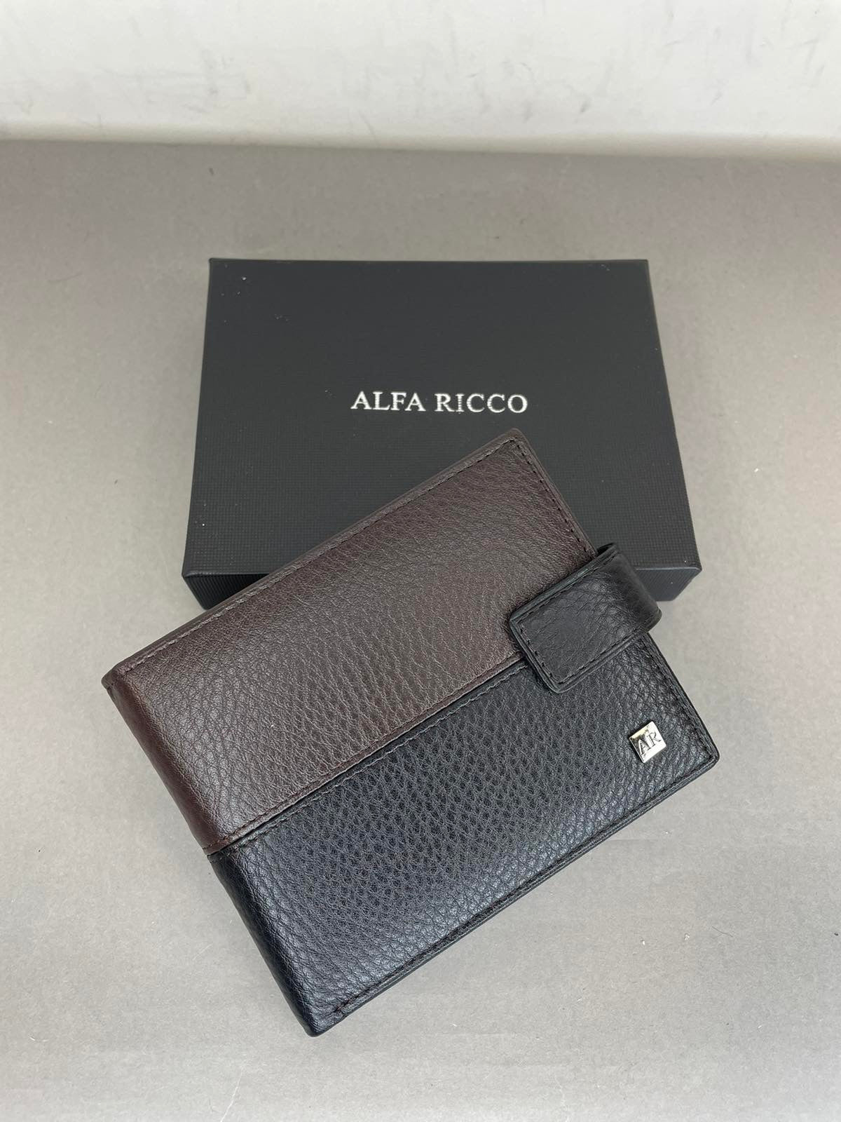 Alfa Ricco vyriška natūralios odos piniginė