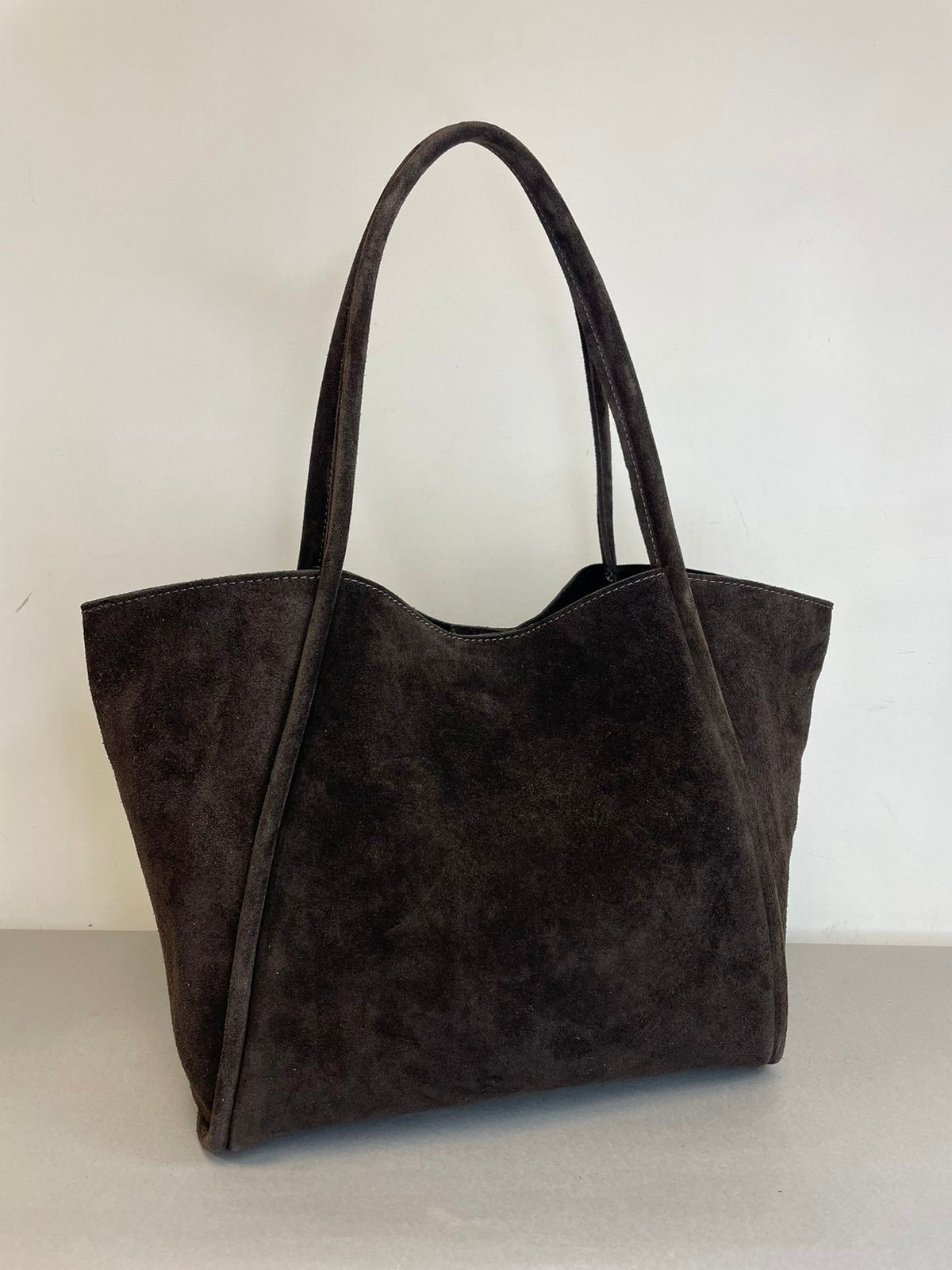 Stilinga ruda zomšinė rankinė