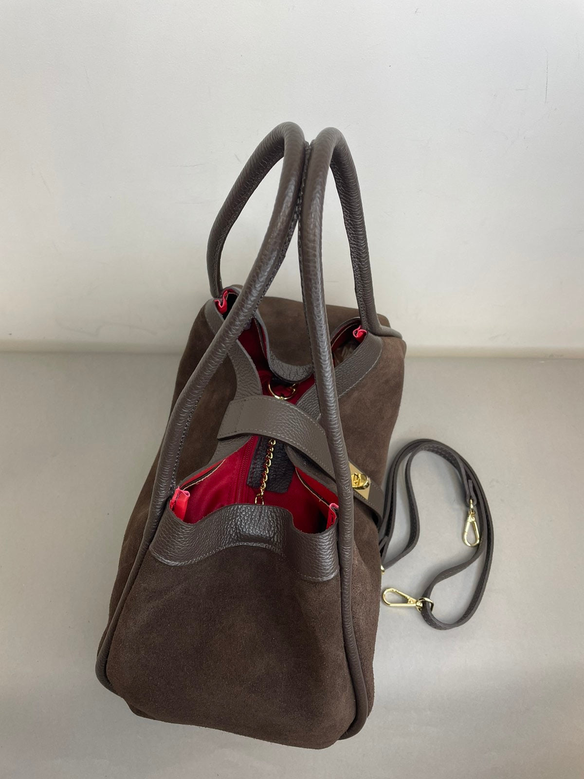 Stilinga natūralios odos rankinė