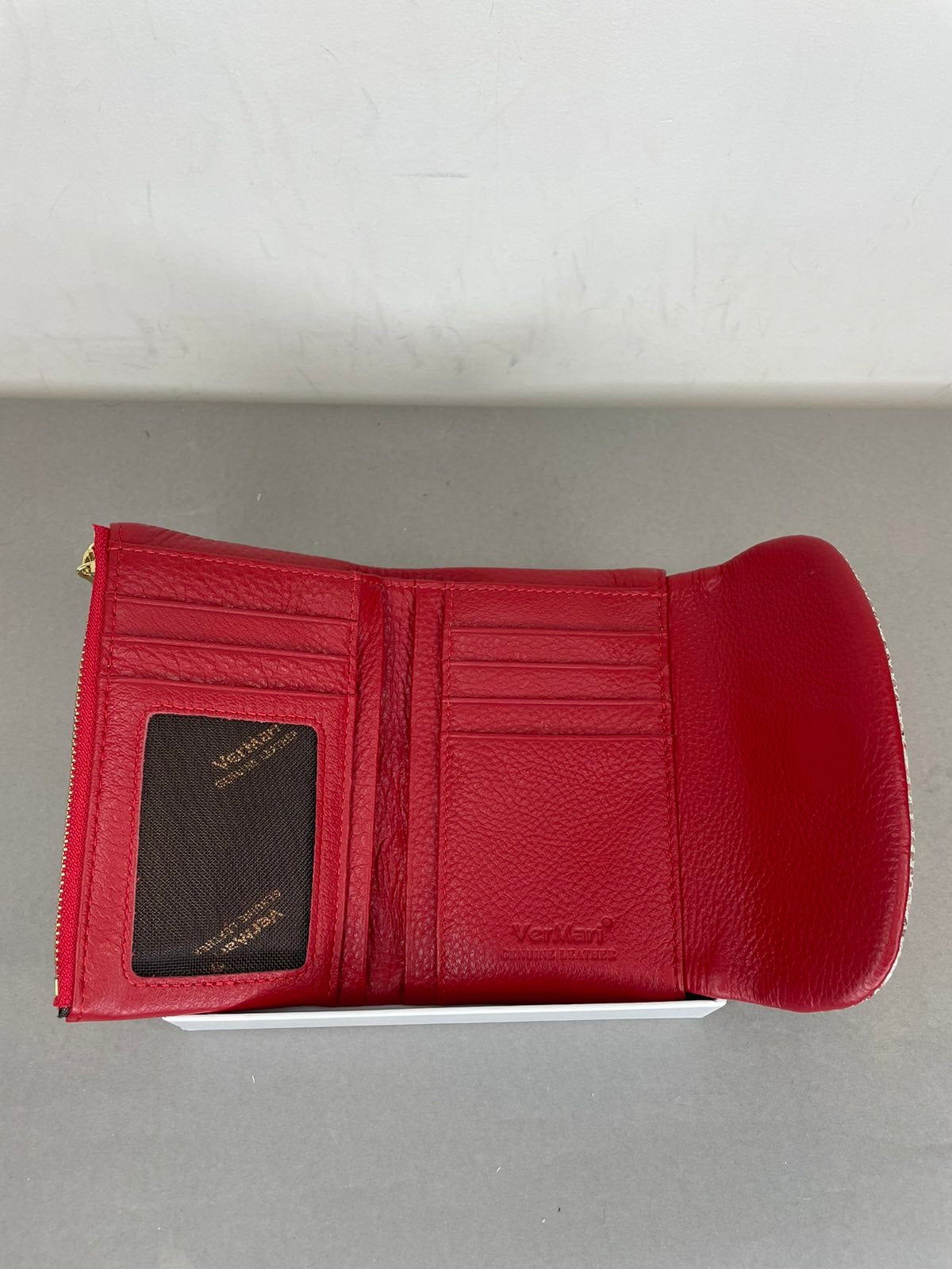 VerMari natūralios odos piniginė