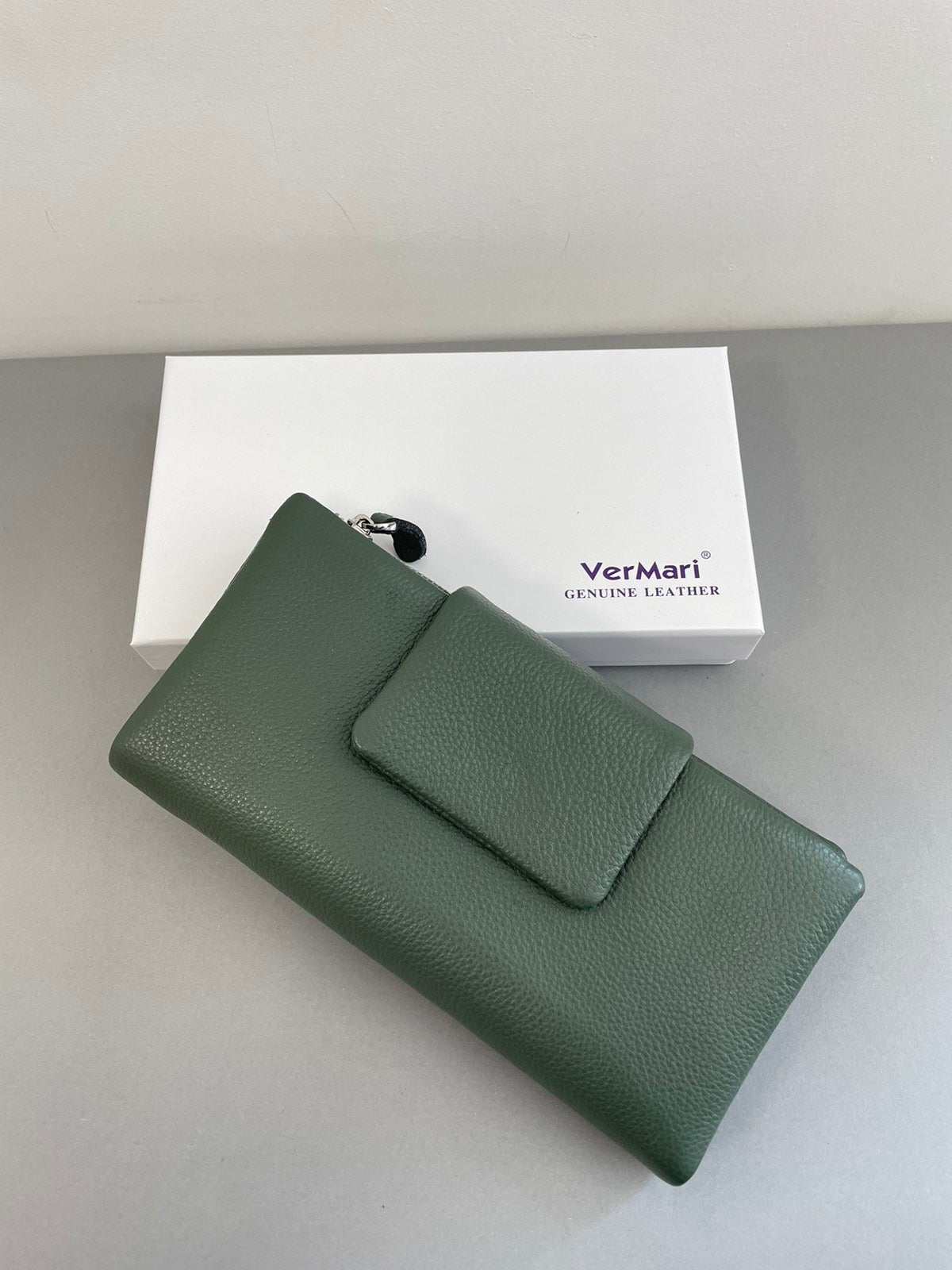Žalia VerMari moteriška piniginė