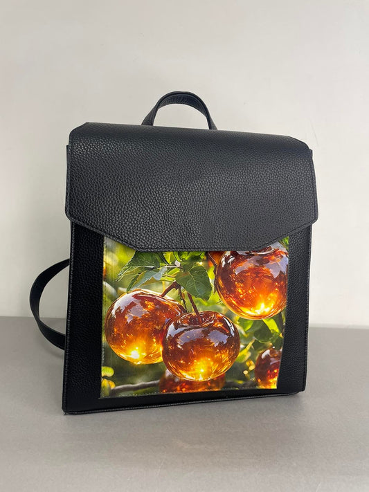 Juoda moteriška kuprinė Sominta