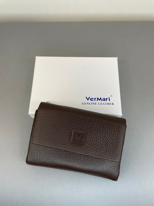 VerMari natūralios odos piniginė