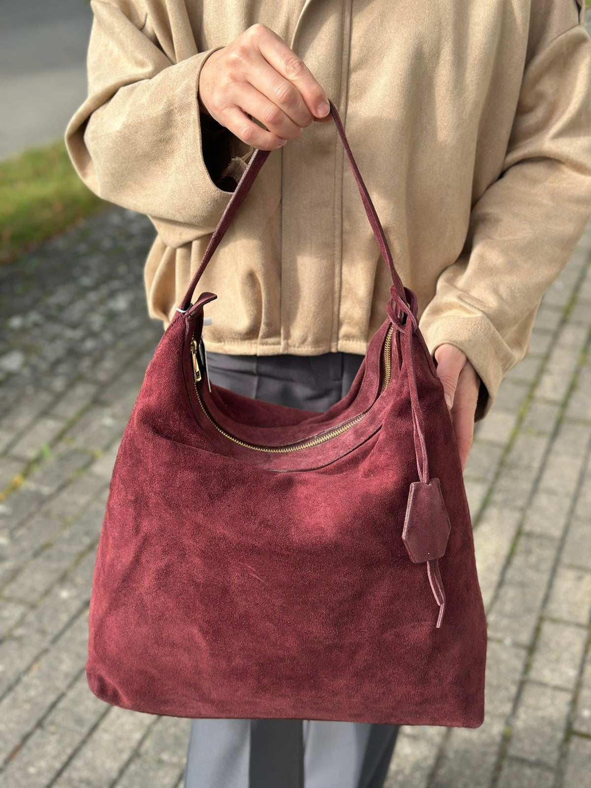 Moteriška natūralios odos rankinė