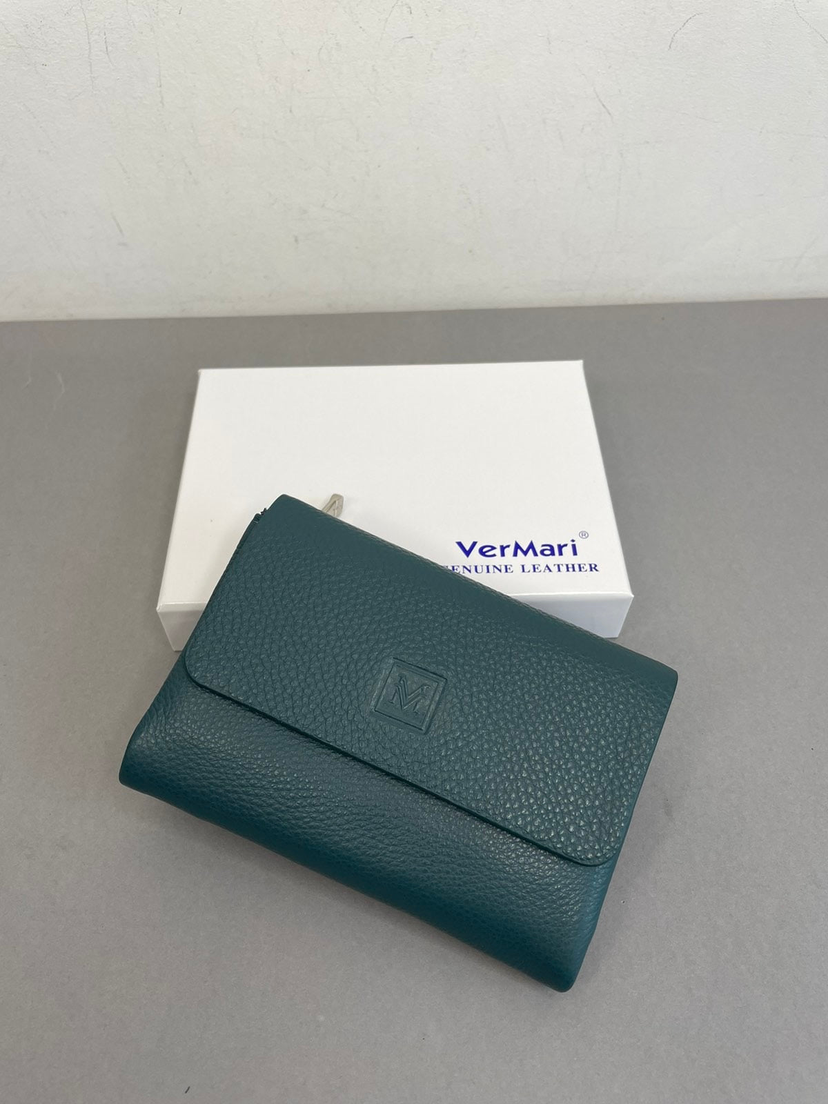 VerMari natūralios odos piniginė moterims
