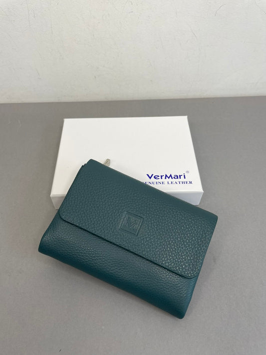 VerMari natūralios odos piniginė moterims