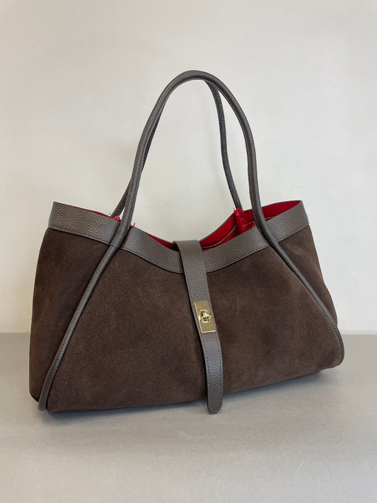 Stilinga natūralios odos rankinė