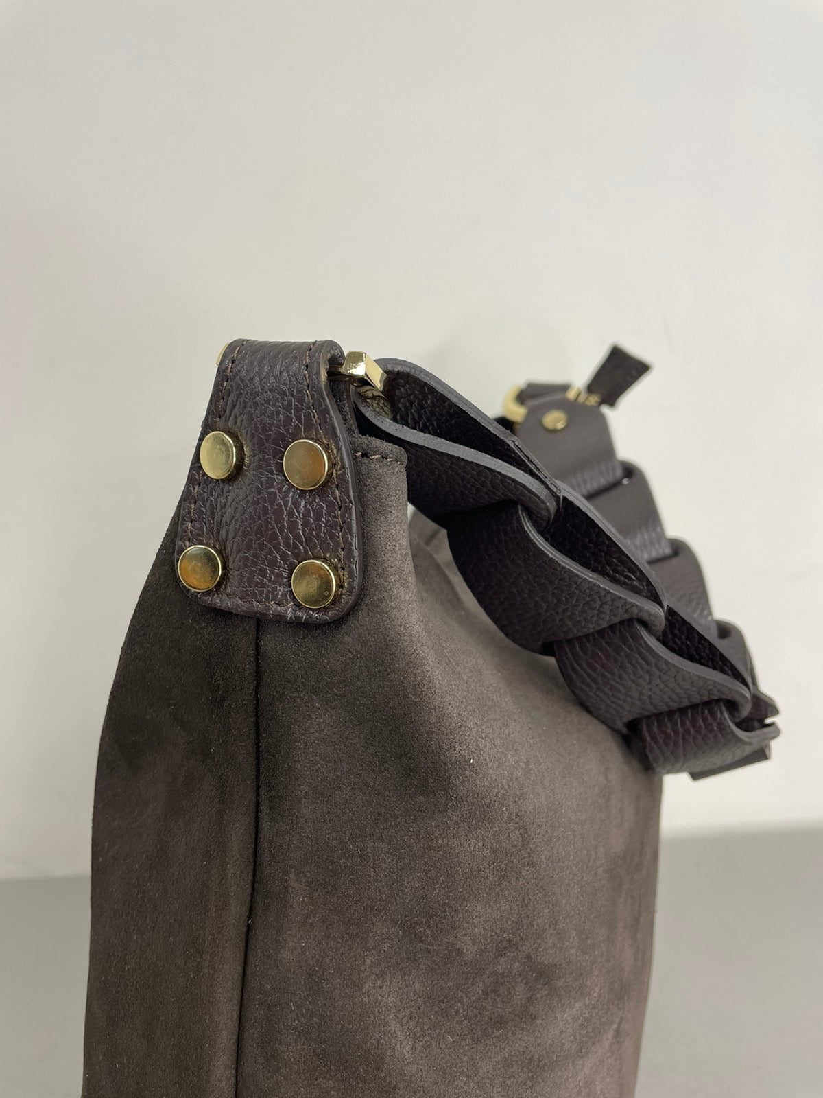 Ruda verstos odos moteriška rankinė