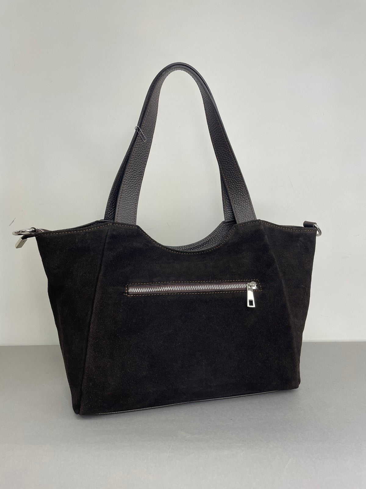 Ruda zomšinė rankinė