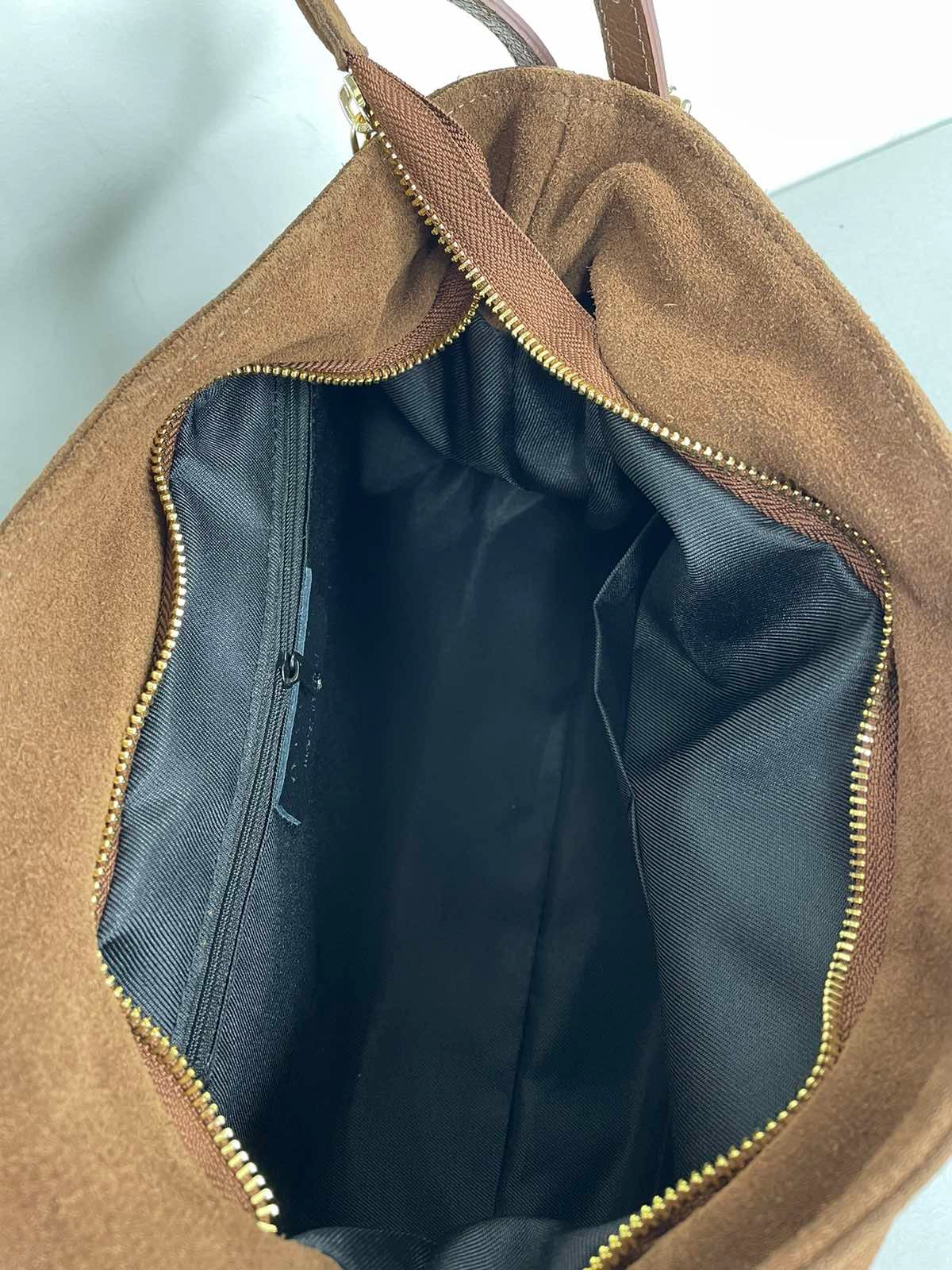 Stilinga natūralios odos rankinė