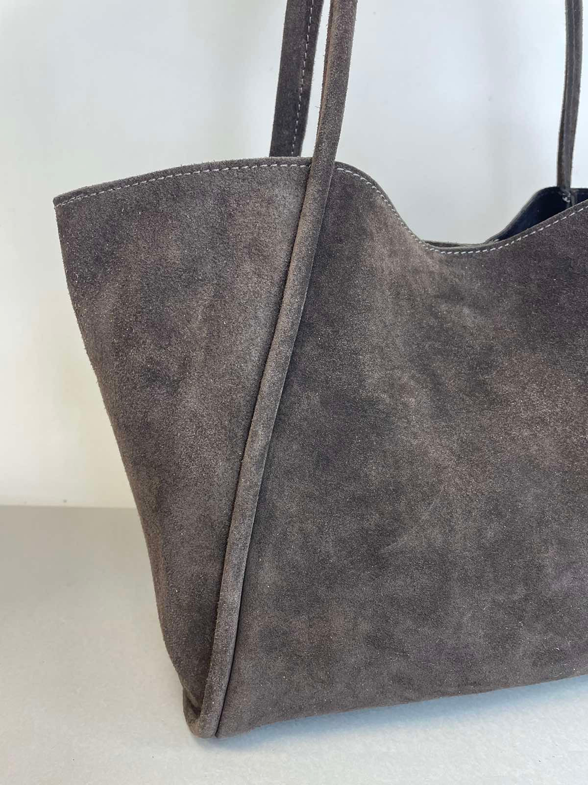 Stilinga ruda zomšinė rankinė