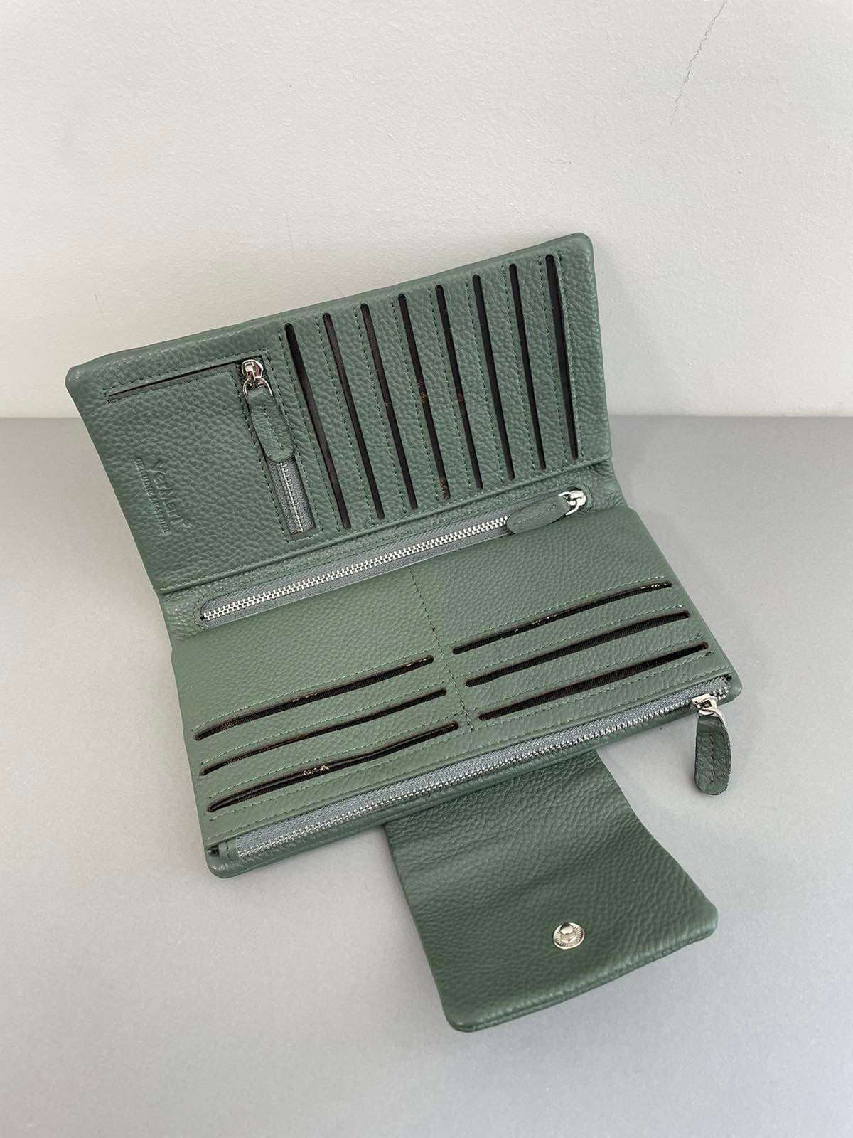 Žalia VerMari moteriška piniginė